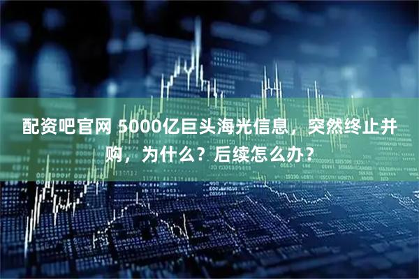 配资吧官网 5000亿巨头海光信息，突然终止并购，为什么？后续怎么办？